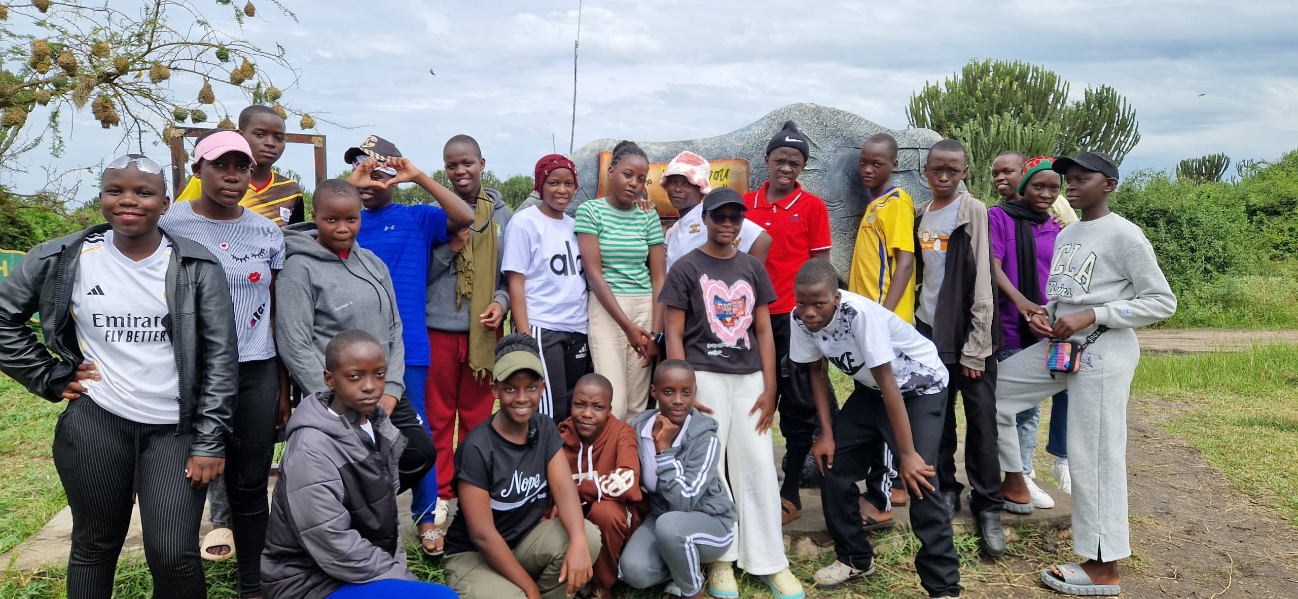 Students at National Reserve